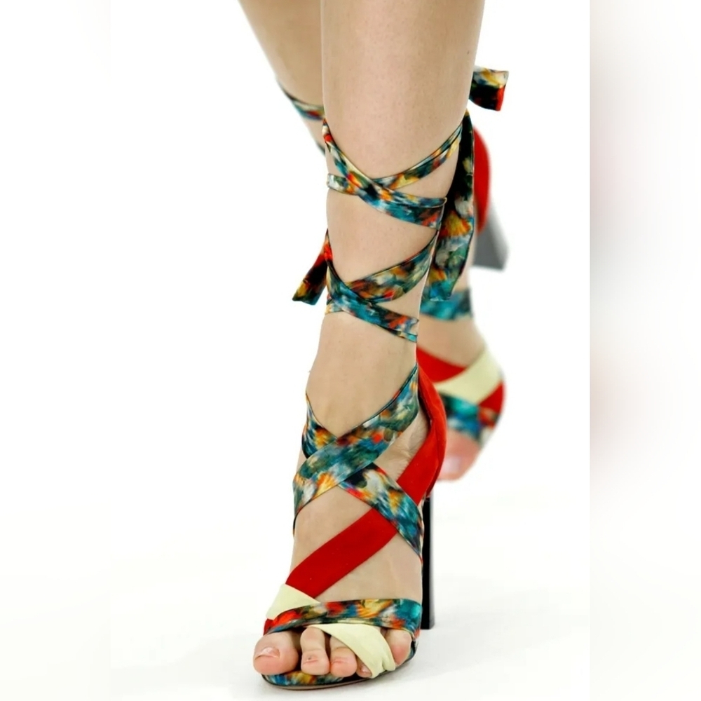 Nicholas kirkwood Erdem Spring Hells Size 38 european 8 Canadian